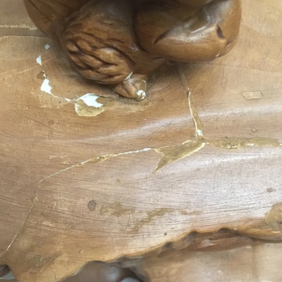 Twin Winton Squirrel And Deer Cookie Jar Brown Made In California USA - Picture 6 of 16